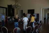 whrend eines Seminars im Europahaus