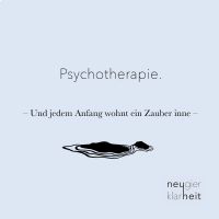 Und jedem Anfang wohnt ein Zauber inne.