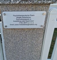 Praxisschild