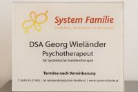 Praxisschild SYSTEM FAMILIE
