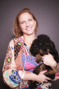 Portrait mit Zwergpudel